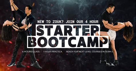 Saturday Zouk STARTER Bootcamp (Term 3) | Zouk-Unity Dance