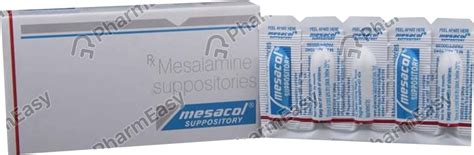 Mesacol 1 G Rectal Suppository (5): Uses, Side Effects, Price & Dosage | PharmEasy