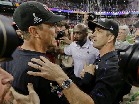 John Harbaugh "hurting" for younger brother Jim - CBS News