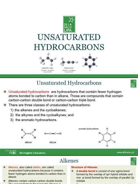 Unsaturated-Hydrocarbons | PDF | Alkene | Hydrocarbons