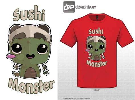 Sushi Monster by yellowsnow on DeviantArt