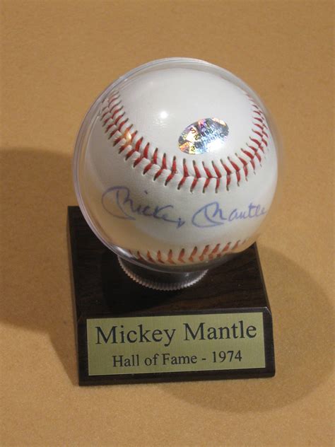 Mickey Mantle . . . Signed Baseball | Collectors Weekly