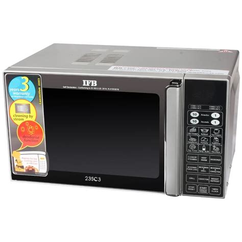 IFB 23 L Convection Microwave Oven (IFB 23SC3, Metallic Silver ...