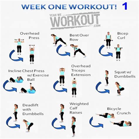 1 Week Workout Plan