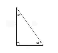 30 60 90 triangle Diagram | Quizlet