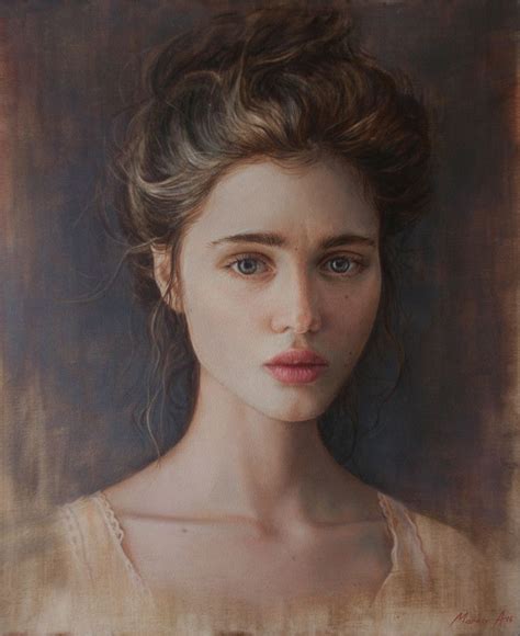 portrait.oil Oil Painting Portrait, Hair Painting, Portrait Drawing, Portrait Painting, Painting ...