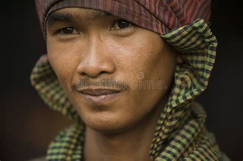 Phnom Pehn, Cambodia - January 22, 2011: Smiling Young Cambodian Man Editorial Stock Photo ...