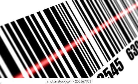 Scanner Scanning Barcode On White Background Stock Illustration 258367703 | Shutterstock