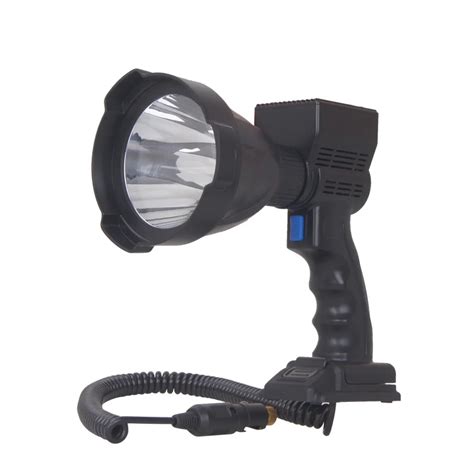 New! Powerful CREE 6500LM 65W LED 120MM 12V Hunting Spotlight Handheld Spotlight LED Outdoor ...