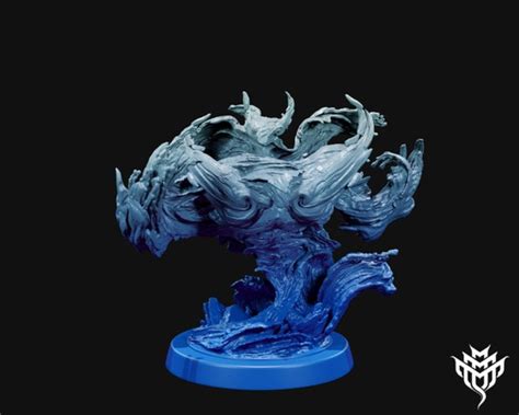 Water Elemental 3d printed miniature for Tabletop RPGs|Dungeons and Dragons|DnD|D&D|Pathfinder ...