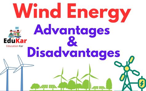 Wind Energy-Advantages and Disadvantages - Edukar India