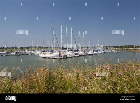 Burnham on Crouch Marina, Essex England Stock Photo - Alamy