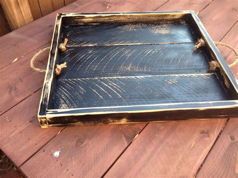 Rustic Wood Serving Tray | Etsy | Serving tray wood, Rustic wood ...