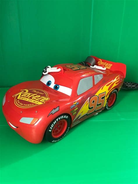 Disney Pixar McQueen 95 Car with strap, Hobbies & Toys, Toys & Games on Carousell