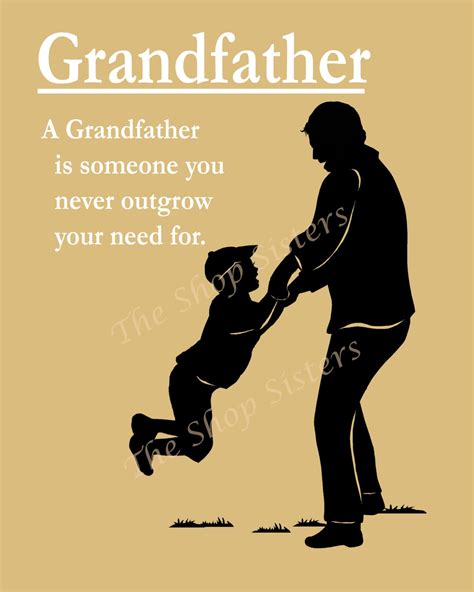 Grandfather Poem Grandpap Pap Zaydee Pappou by TheShopSisters