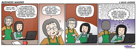 Business Makers Comic Strip - A Quick Answer - Business Resource Center | Business, Business ...