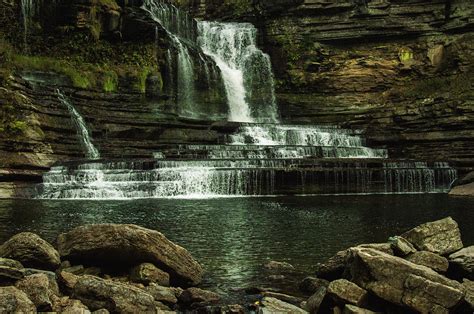 Emerald Waterfall Photograph by R - D Photographs - Fine Art America