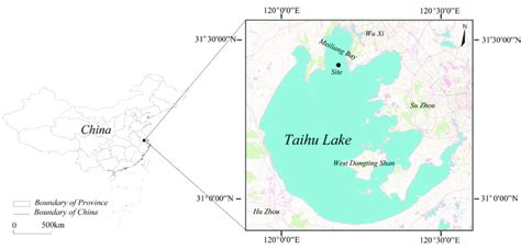 Location of Taihu Lake. | Download Scientific Diagram