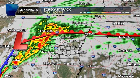 Arkansas Storm Team Forecast: Storms tonight; Be Weather Aware | KARK