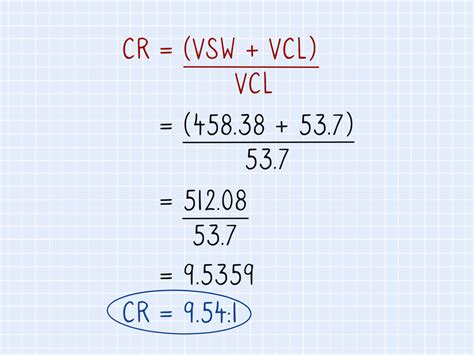 How to Calculate Compression Ratio: 9 Steps (with Pictures)