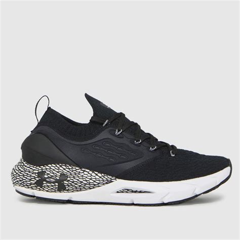 Under Armour Black & White Hovr Phantom 2 Trainers - ShoeFreak