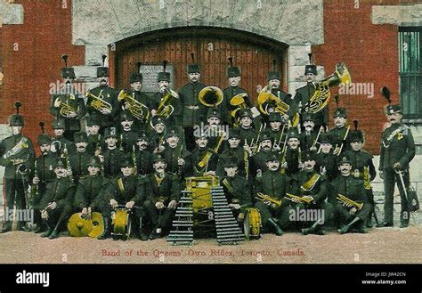 Canada Queen's Own Rifles Band, Toronto, 1909 Stock Photo - Alamy