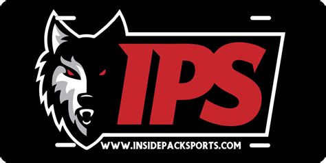 IPS Logo License Plate – Inside Pack Store