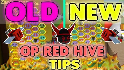 😲BIG HIVE CHANGES...HOW TO BE A RED HIVE🥀(TIPS) | Roblox-Bee Swarm Simulator - YouTube