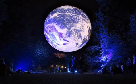 Gaia Is An Illuminated Model Of Earth Arriving In Greenwich This Month