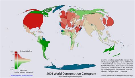 Visualizing Ecological Footprint of Nations | Resilience Science