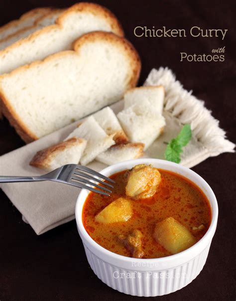 Chicken Curry With Potatoes - Recipe | Craft Passion