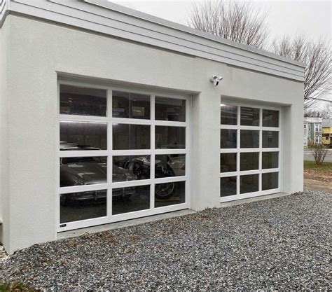 Glass Garage Door Services - Glass Garage Door Installation West Haven & North Haven CT, Black ...