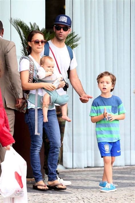 Natalie Portman and Benjamin Millepied Step Out in Rio With Their Kids ...