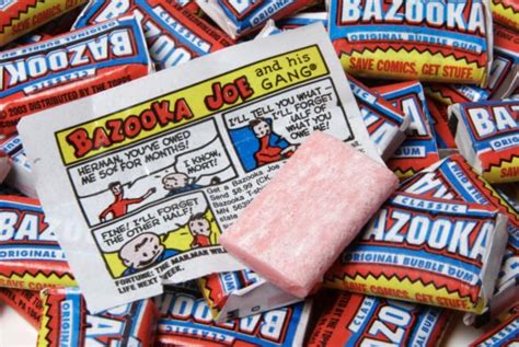 Does anyone remember Bazooka Joe bubble gum with the comic that came with each piece? : nostalgia