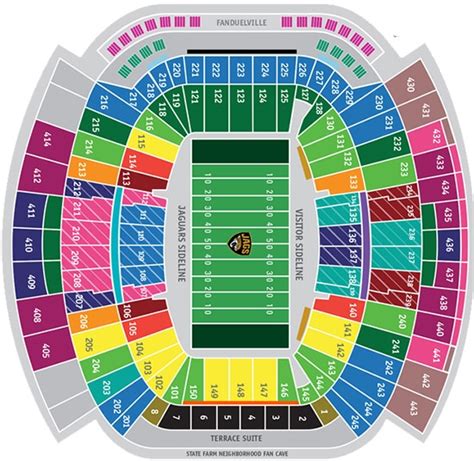 7 Photos Everbank Field Seating Chart And Description - Alqu Blog