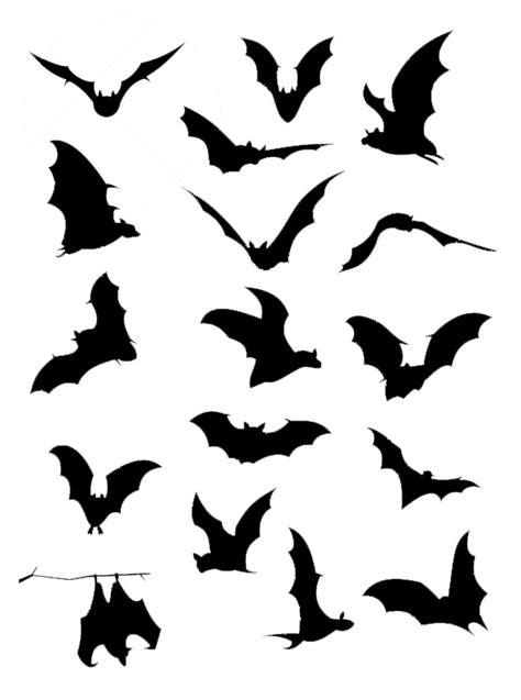 Pin by sexxi dee on Halloween! | Bat silhouette, Halloween silhouettes, Halloween art