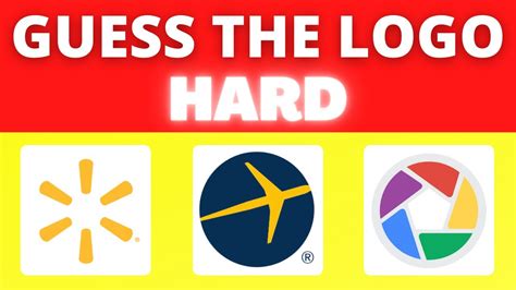 GUESS THE LOGO HARD | HARD VERSION | LOGO CHALLENGE | LOGO QUIZ - YouTube