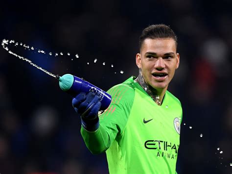 Man City keeper Ederson distances himself from Tommy Robinson after ...