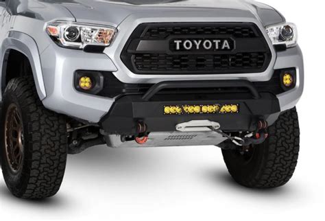 Body Armor HiLine Series Winch Bumper I 2016-2023 Toyota Tacoma 2016-2023 Front Bumper | Toyota ...