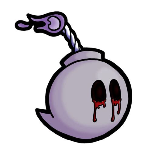 Spooky Bob-Omb by DarkCobalt86 on DeviantArt