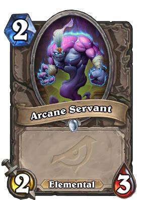 Arcane Servant - Hearthstone Wiki