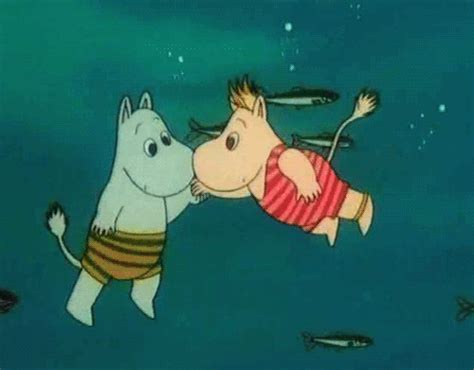 Image - Moomintroll & Snork Maiden Underwater.gif | Moomin Wiki | FANDOM powered by Wikia