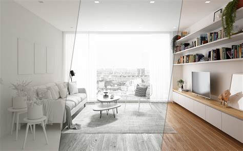 Sweden Apartment | Scandinavian Interior Design on Behance