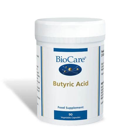 Butyric Acid 90Capsules BioCare - Natural Balance, since 1993