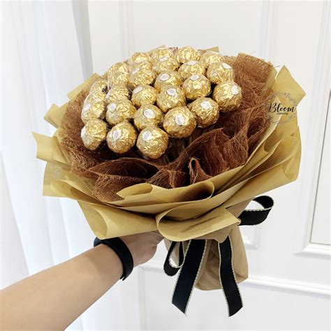 Ferrero Rocher Bouquet 14 - Bloom.com.my's Flower on thefloristmarket.com