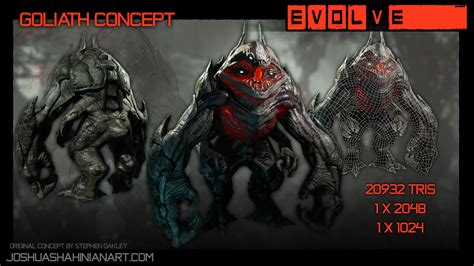 Joshua Shahinian - Evolve Goliath Concept