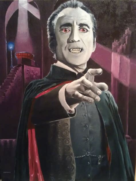 Christopher Lee - Dracula by russraff on DeviantArt