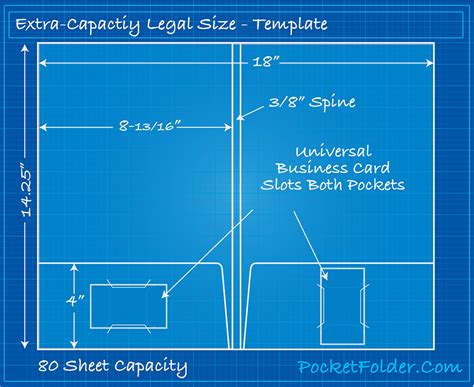 Extra Capacity Legal Size Pocket Folders | Legal Presentation Folders