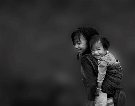 Black And White Happiness Photography