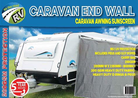 Caravan Shade Screens | Privacy Screen Walls for Caravans